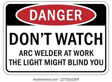 Image result for Welding Flash Hazard Sign