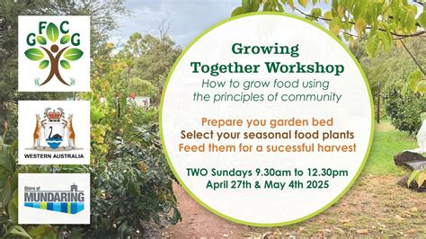 Growing Together Workshop - How to grow food using the principles of ...