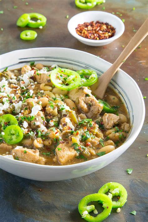 White Bean Chicken Chili - Recipe - Chili Pepper Madness
