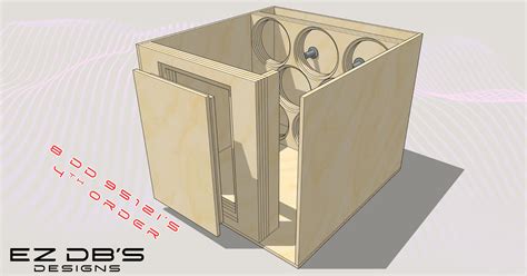 EZ DB's Designs | 📏 Custom subwoofer box designs made easy! ⏱️ Fast ...