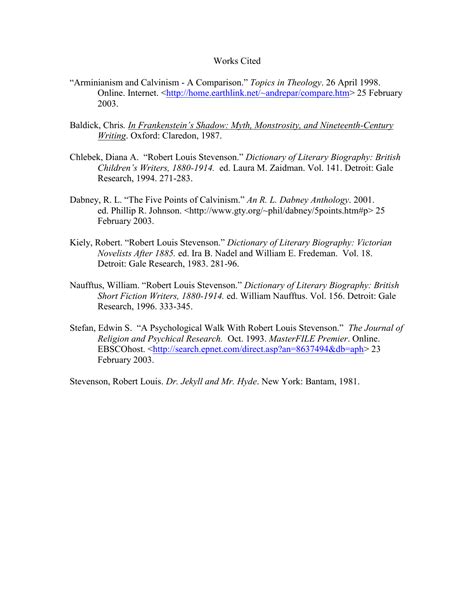 How To Make Work Cited Page at Sheila Crozier blog