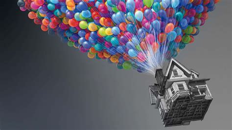 Up House Balloons Wallpaper