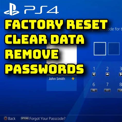 Image result for How to Reset PS4 System Passcode