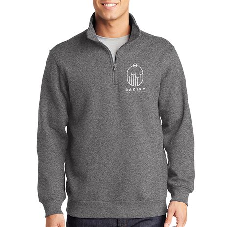 Sport-Tek Unisex Quarter-Zip Sweatshirt - Custom Branded Promotional Sweatshirts - Swag.com