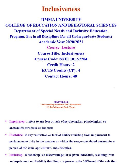 Image result for Inclusiveness Chapter One Part Two Lecture