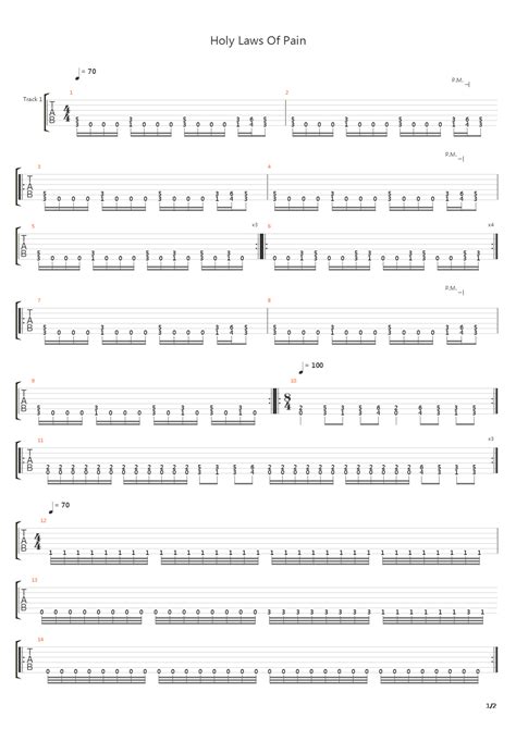 Holy Laws Of Pain吉他谱(gtp谱)_Abhorrence