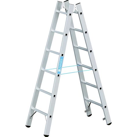 Professional rung ladder – ZARGES: double sided | kaiserkraft