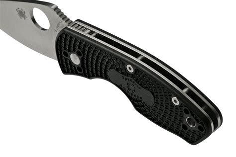 Spyderco Ambitious Lightweight C148PBK, pocket knife | Advantageously ...