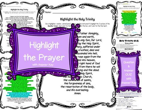 Image result for Holy Trinity Activity