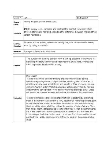 Point of View Lesson 的图像结果