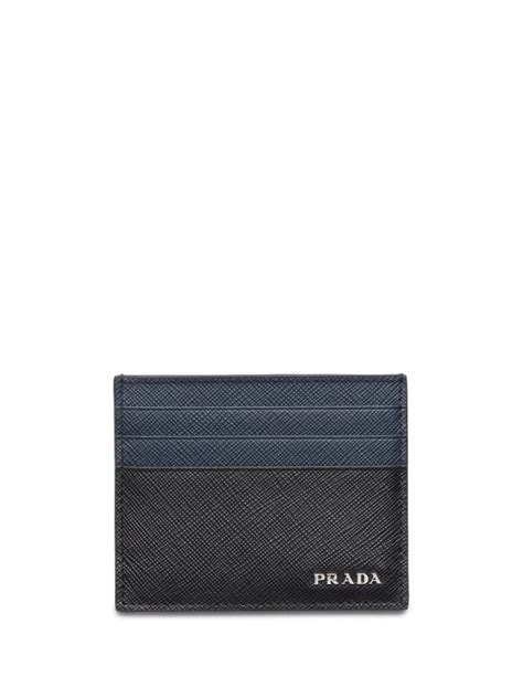 Prada Saffiano Leather Card Holder Price in India | Culture Circle