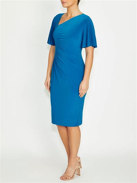 Women's Jersey Dress in Blue | Viviana