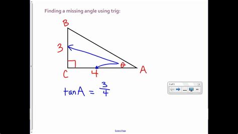 Image result for How to Find Angles of a Triangle Using Trig