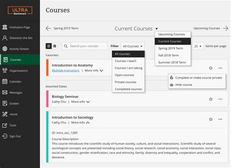 Blackboard Learn Cbu
