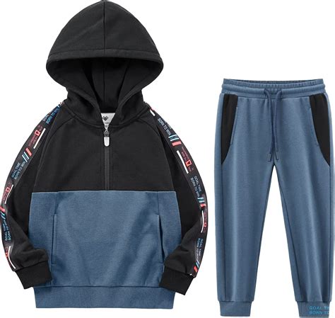 Boys' Activewear Kids Clothes Tracksuit Sets Hoodies Sweatshirt and ...