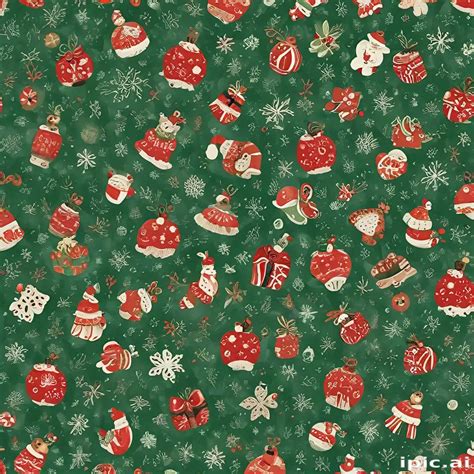 Festive Holiday Wrapping Paper Featuring Colorful Ornaments and Christmas Decorations