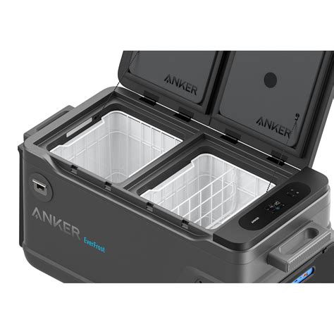 Anker SOLIX Everforst Powered Cooler 50 Dark Gray 56-Quart Wheeled ...