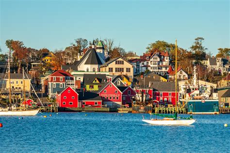 Lunenburg across the harbour Nova Scotia, Canada