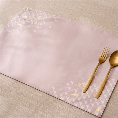 Buy Drake Opulence Velvet Printed Reversible Placemat from Home Centre ...