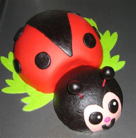 Image result for Ladybug Cake Tutorial