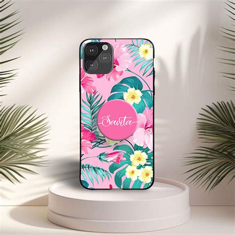 Gripper Case With Pink Floral – S A A B O O