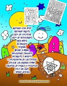 Aprende con Jose Aprende ingles libro de colorear libro de actividades ...