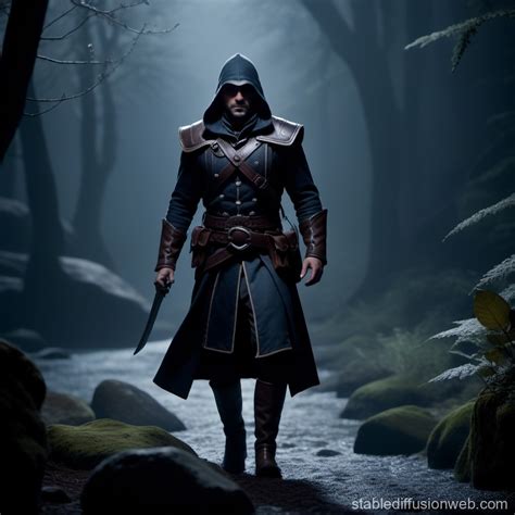 Gloom Stalker Ranger's Underdark Background | Stable Diffusion Online