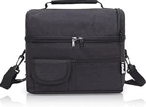 Buy Luteti Insulated Lunch Bags for Women Men, Double Layer Lunch Box ...