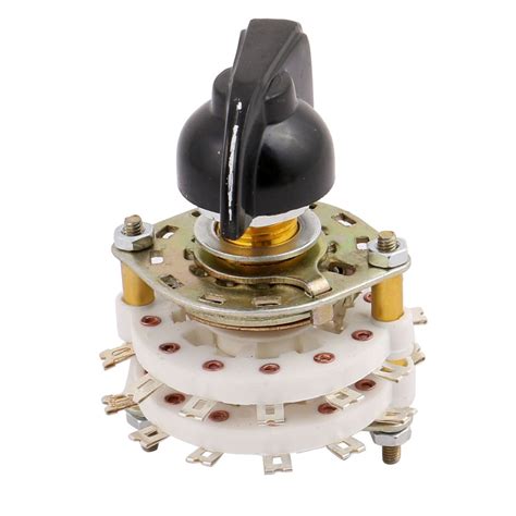 Generic 2 Pole 11 Position Dual Decks 24 Terminal Band Channel Rotary ...