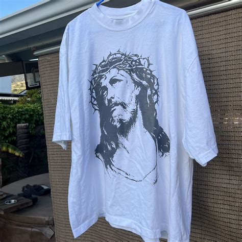 Jesus Tee Shirt -Premium quality... - Depop