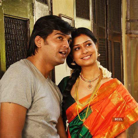 Vinay Rai and Payal Rajput in a still from the Tamil movie Iruvar ...