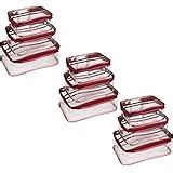 PrettyKrafts Plastic Box Vanity, Travel Toiletry Bag (3 pcs Set ...