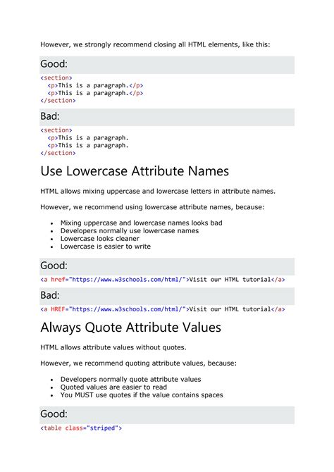 HTML Style Guide 的图像结果