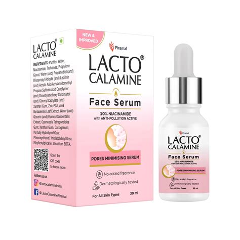 Lacto Calamine 10% Niacinamide Face Serum | 30ml | Pore Minimizing ...
