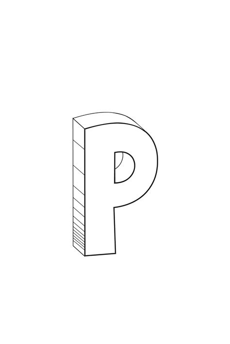 Cool Letter P