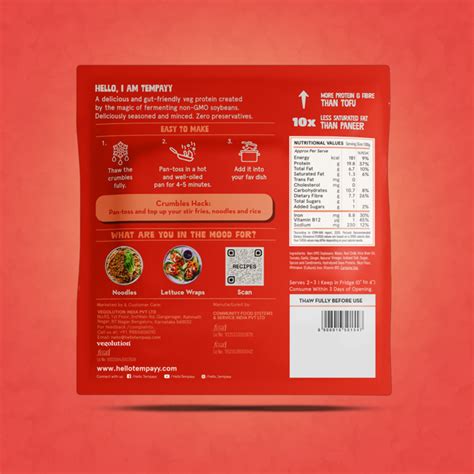 Szechuan Chilli Tempeh Crumbles – Hello Tempayy