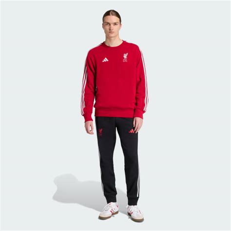 adidas Liverpool FC DNA Sweatshirt - Red | Free Shipping with adiClub ...