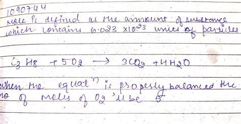 When the following reaction equation is properly balanced , the number ...