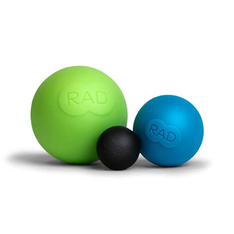 Buy RAD Rounds I Set of 3 Massage Balls for Jaw, Hands and ar Fasciitis ...