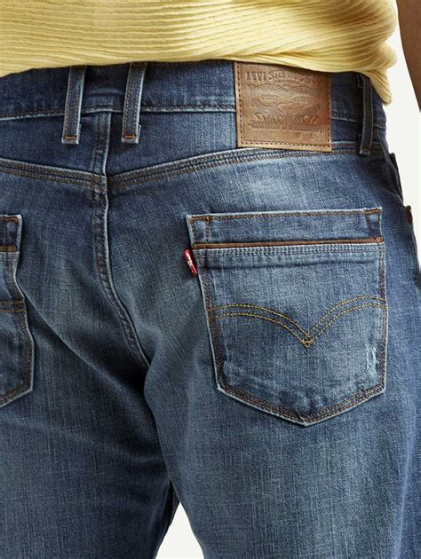 Men's 505 Blue Straight Fit Mid Rise Jeans – Levis India Store