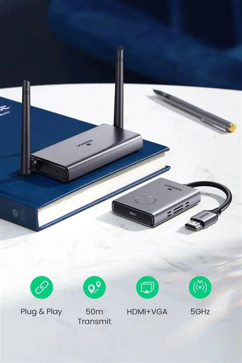 Ugreen Wireless HDMI Extender - 1080p@60hz 50M Range — TeckPot