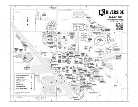 University of California Riverside Campus Map - All Maps