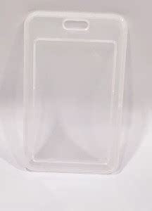 JSMSH Plastic ID Card Holder for Office and School use Locking Style ...