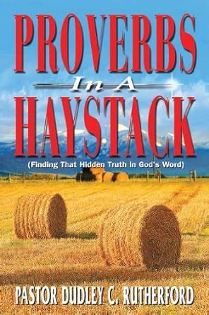 Proverbs in a Haystack eBook : Rutherford, Dudley: Amazon.in: Kindle Store