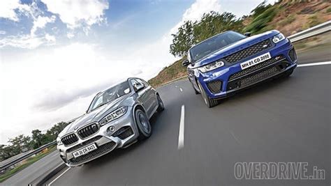 Comparo: BMW X5 M vs Range Rover Sport SVR - Overdrive