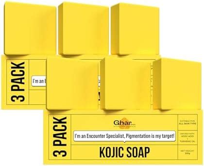 Buy GHAR SOAPS Kojic Acid 2% Soap with Niacinamide | For Pigmentation ...