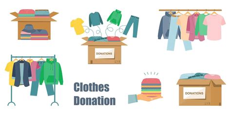 Donating Clothes Vector Art, Icons, and Graphics for Free Download