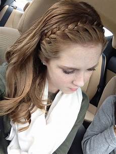 Hairstyle Like by Headband Braid With Curls In 2019 Curled Hair With Hairstyle Like