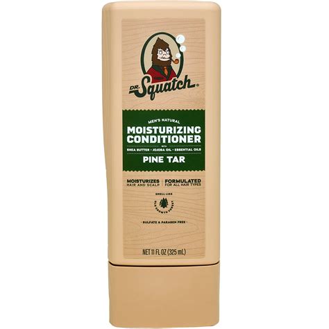 Dr. Squatch Men's Natural Moisturizing Conditioner - Pine Tar - Shop ...