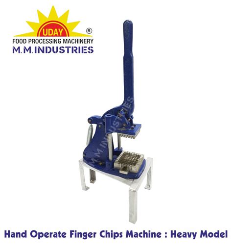 FINGER CHIPS MACHINE -M.M.INDUSTRIES, Rajkot
